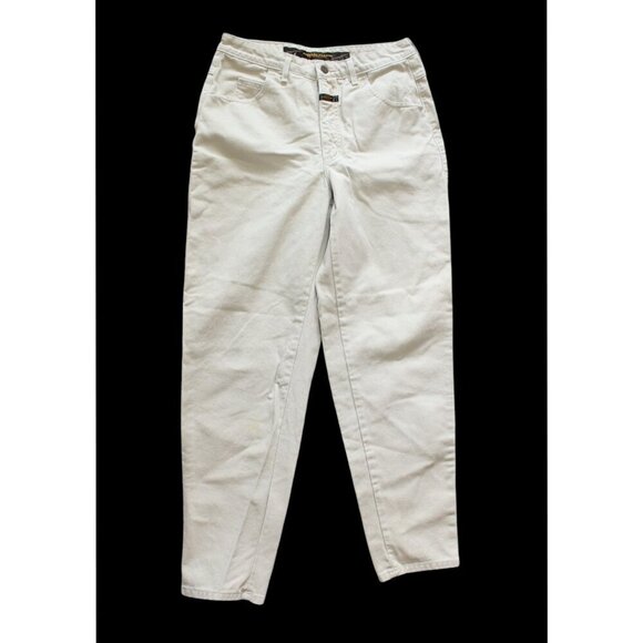 VTG Marithe Francois Girbaud Jeans Women's 11/12 Y2K Tapered Mom Pants 90s USA - Picture 1 of 11